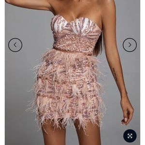 Bella Barnett brand new strapless dress